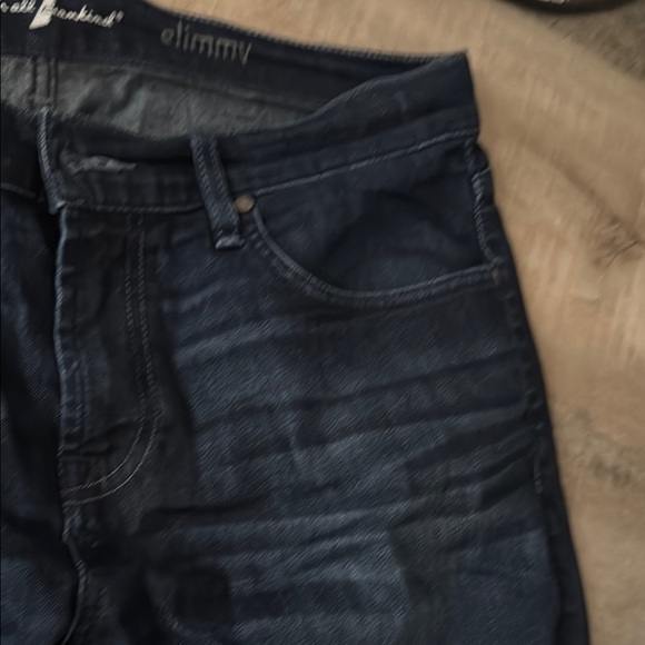 7 For All Mankind Dark Blue Wash Jeans